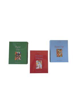 Piecework Puzzles 1000pc Bundle: Buns Out, Field Day, Winner Winner
